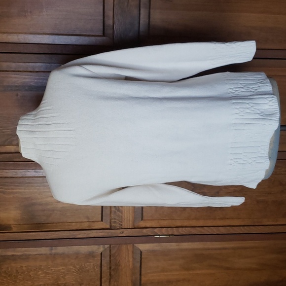 Coldwater Creek Women's Ivory Sweater - Picture 3 of 6